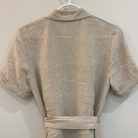 SOLD-    Aritzia Eleta Linen dress - Picture 9 of 12